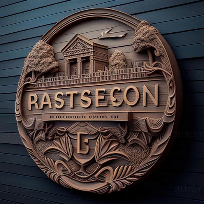 3D model Paterson New Jersey (STL)